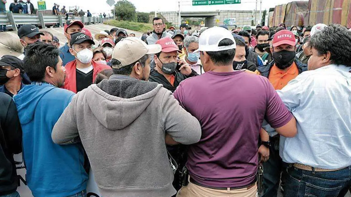 Líderes sindicales encabezaron los bloqueos a las vías de comunicación